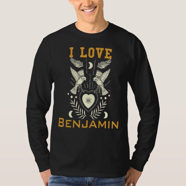 I Liebe Benjamin T-Shirt (Vorderseite)