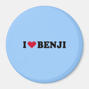 I LIEBE BENJI MAGNET