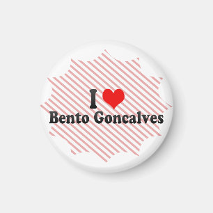 I Liebe Bento Goncalves, Brasilien Magnet