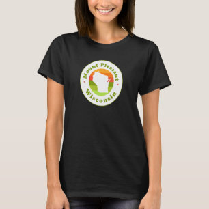 I Liebe Berg Angenehmes Wisconsin Wi-Ferien T-Shirt