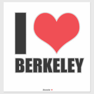 I Liebe Berkeley Aufkleber