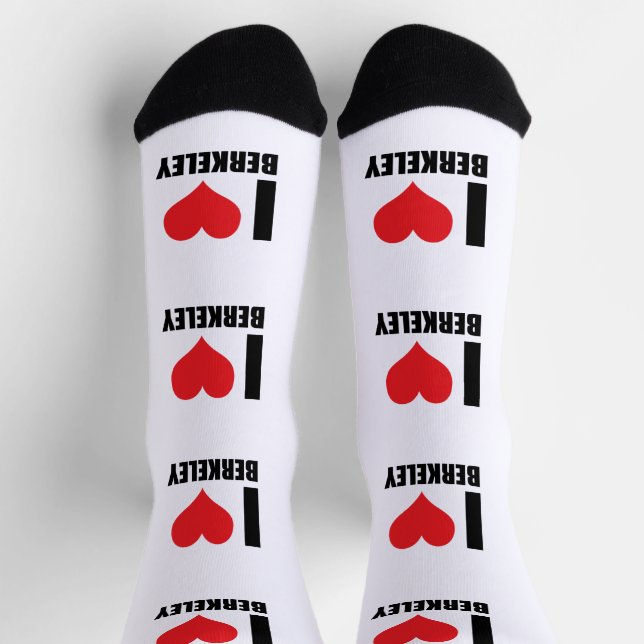 I Liebe Berkeley Socken (Oben)