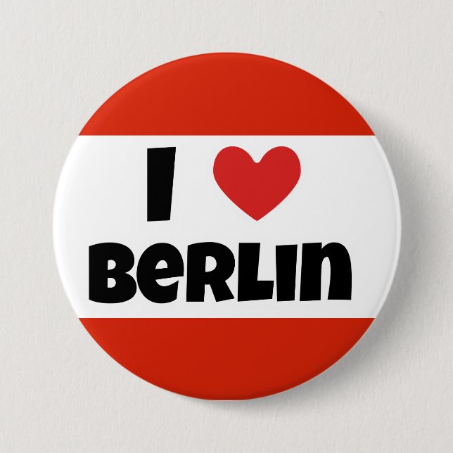 I Liebe Berlin Button (Vorderseite)
