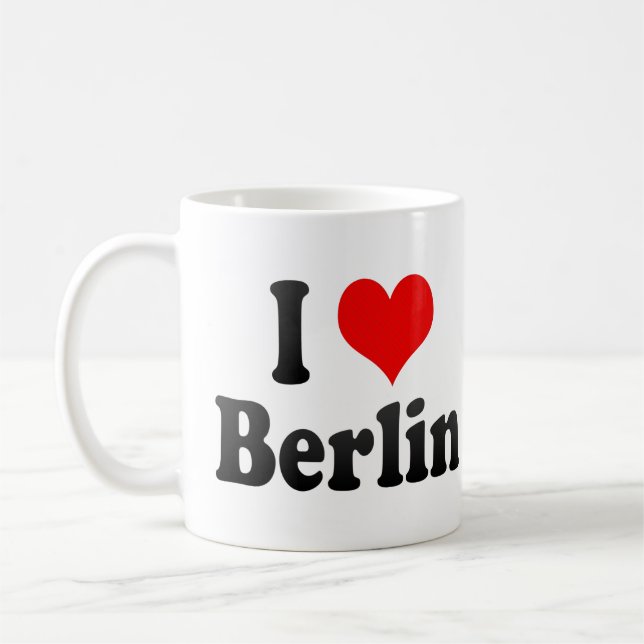 I Liebe Berlin, Deutschland. Ich Liebe Berlin, Kaffeetasse (Links)
