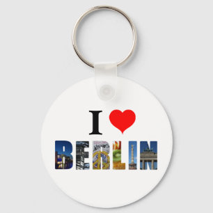 I Liebe Berlin Deutschland Reisen City Foto Schlüsselanhänger