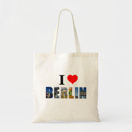 I Liebe Berlin Deutschland Reisen City Foto Tragetasche