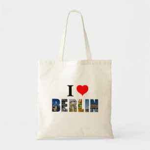 I Liebe Berlin Deutschland Reisen City Foto Tragetasche