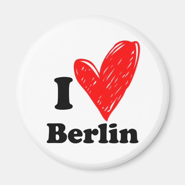 I Liebe Berlin Magnet (Vorne)