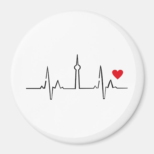 I Liebe Berlin Magnet (Vorne)