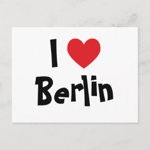 I Liebe Berlin Postkarte