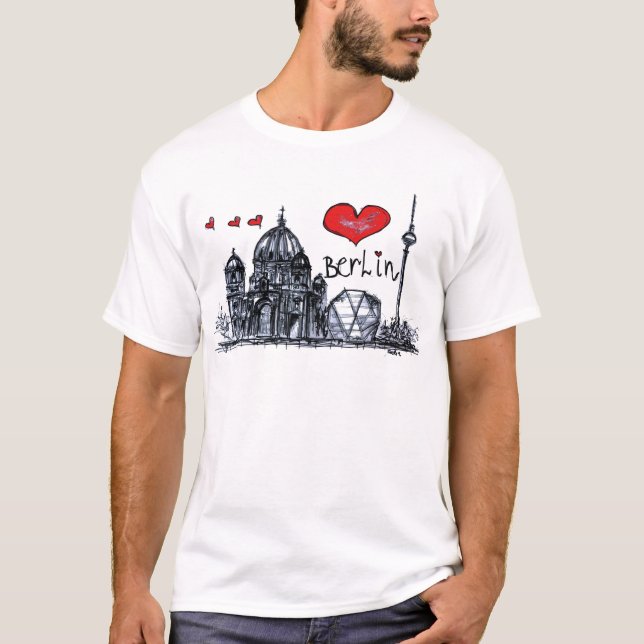 I Liebe Berlin T-Shirt (Vorderseite)