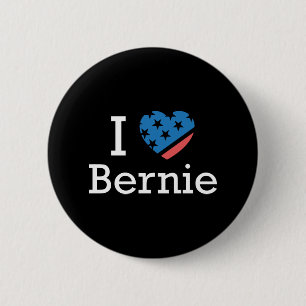 I Liebe Bernie Button
