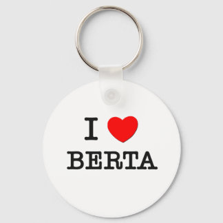 I Liebe Berta Schlüsselanhänger