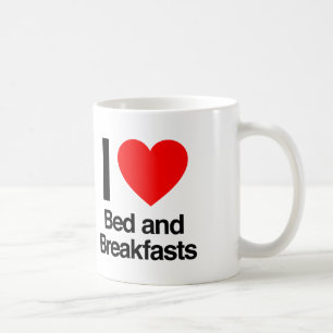 i Liebe Bett und Frühstück Tasse