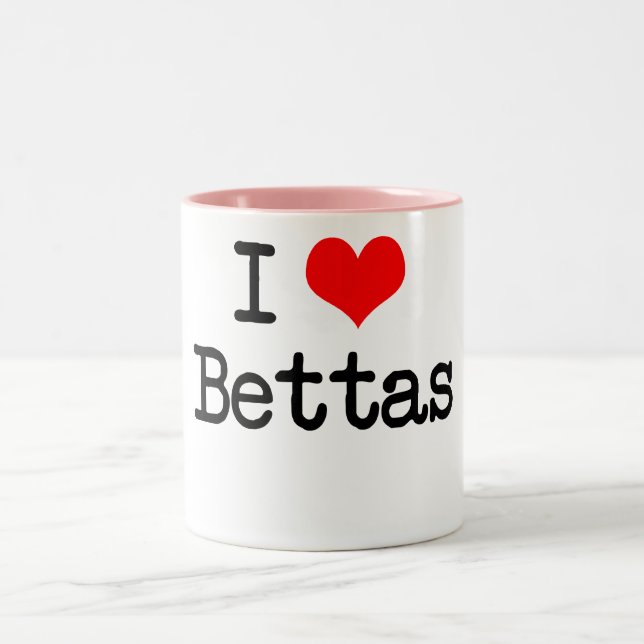 I Liebe Bettas Tasse (Mittel)