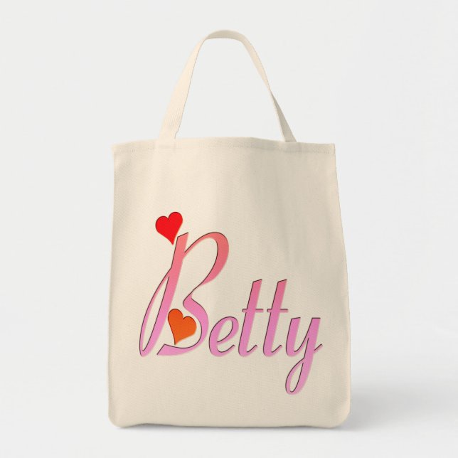 I Liebe Betty Bag Tragetasche (Vorne)