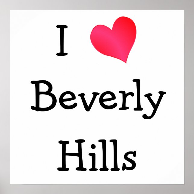I Liebe Beverly Hills Poster (Vorne)