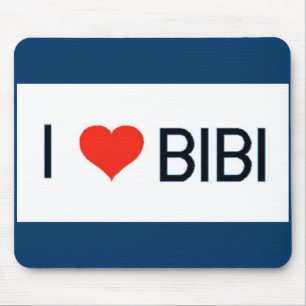 I Liebe Bibi Mousepad