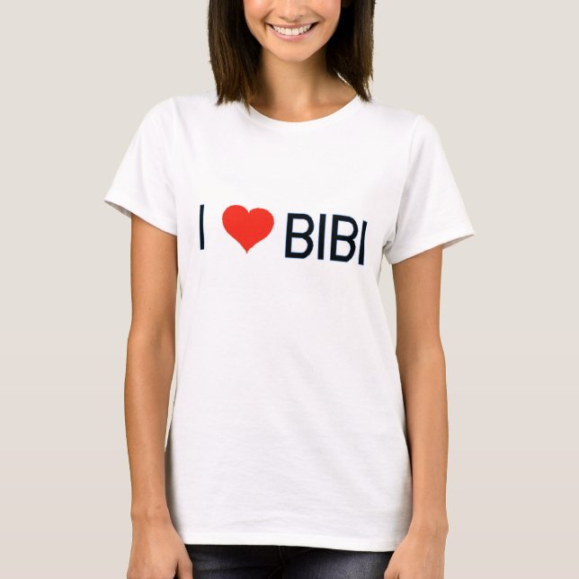 I Liebe Bibi T-Shirt (Vorderseite)
