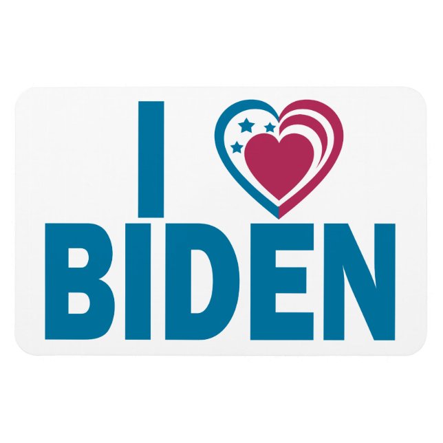 I Liebe Biden Magnet (Horizontal)
