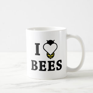 I Liebe Bienen Kaffeetasse