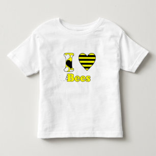 I Liebe Bienen Kleinkind T-shirt