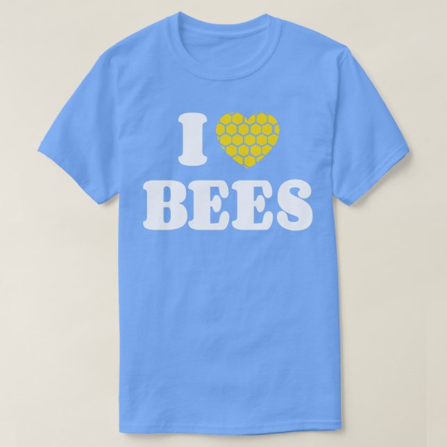 I Liebe Bienen T-Shirt (Design vorne)