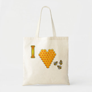 I Liebe-Bienen-Tasche Tragetasche