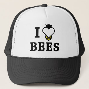 I Liebe Bienen Truckerkappe
