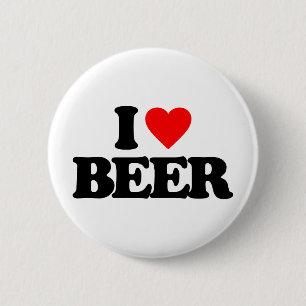 I LIEBE-BIER BUTTON