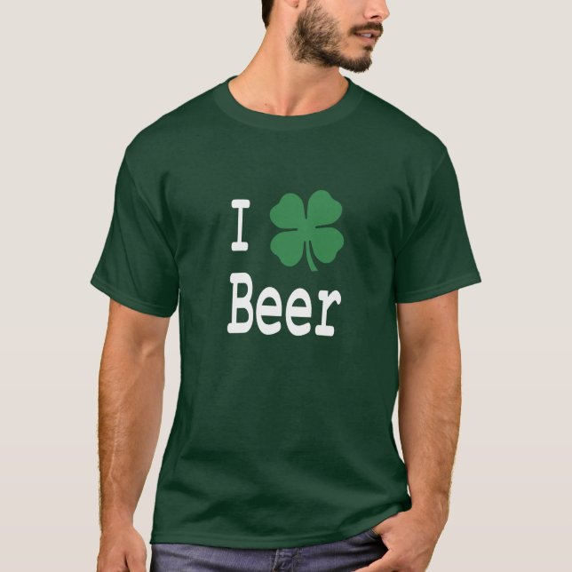 I Liebe-Bier T-Shirt (Vorderseite)