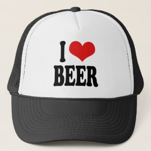 I Liebe-Bier Truckerkappe