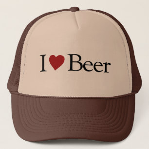 I Liebe-Bier Truckerkappe