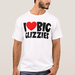 I Liebe Big Glizzies Hotdog 4. Juli Glizzies T-Shirt