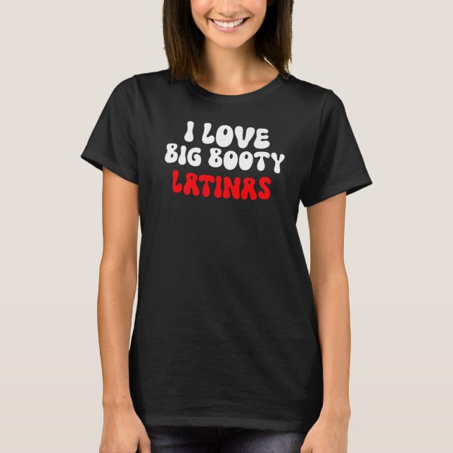 I Liebe Big Hintern Latinas Premium T-Shirt (Vorderseite)