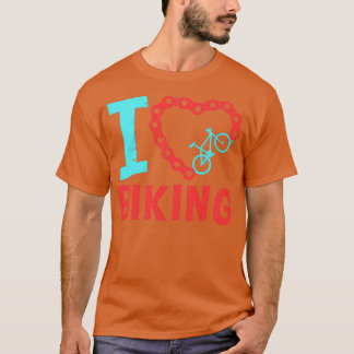 I Liebe Bike-Geschenk MTB T-Shirt