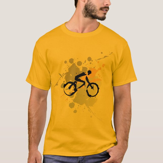 I Liebe Biking T-Shirt (Vorderseite)