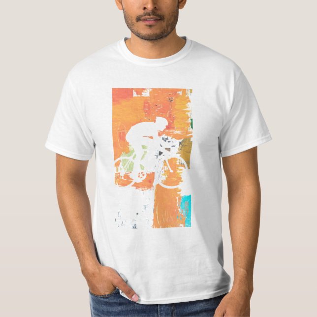 I Liebe Biking T-Shirt (Vorderseite)