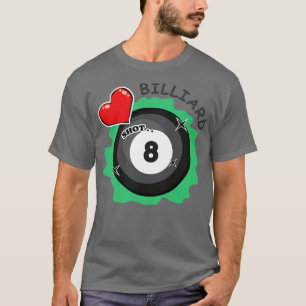 I Liebe Billiard T-Shirt