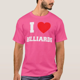 I Liebe Billiards T-Shirt