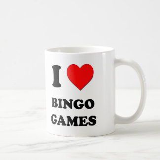 I Liebe-Bingo-Spiele Tasse