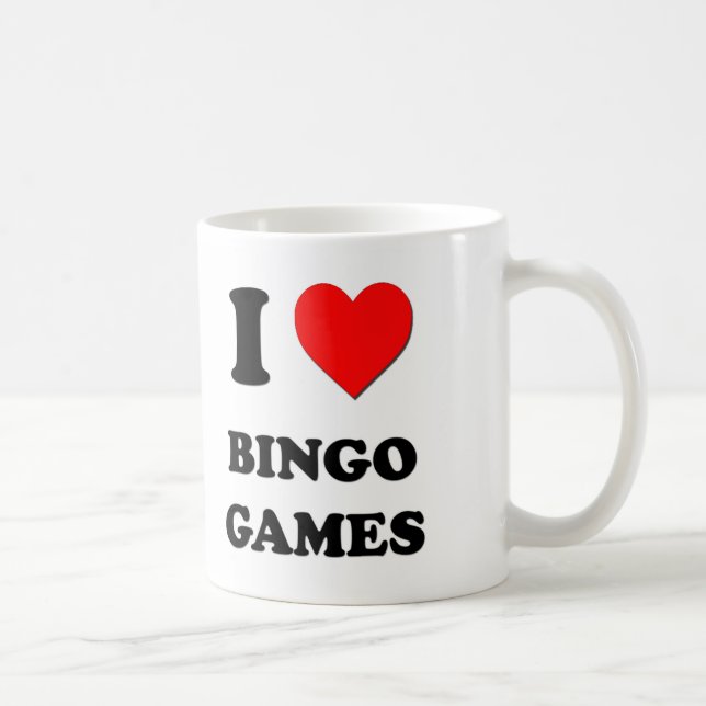 I Liebe-Bingo-Spiele Tasse (Rechts)