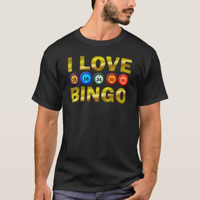I LIEBE-BINGO T-Shirt (Vorderseite)