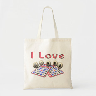 I Liebe-Bingo Tragetasche