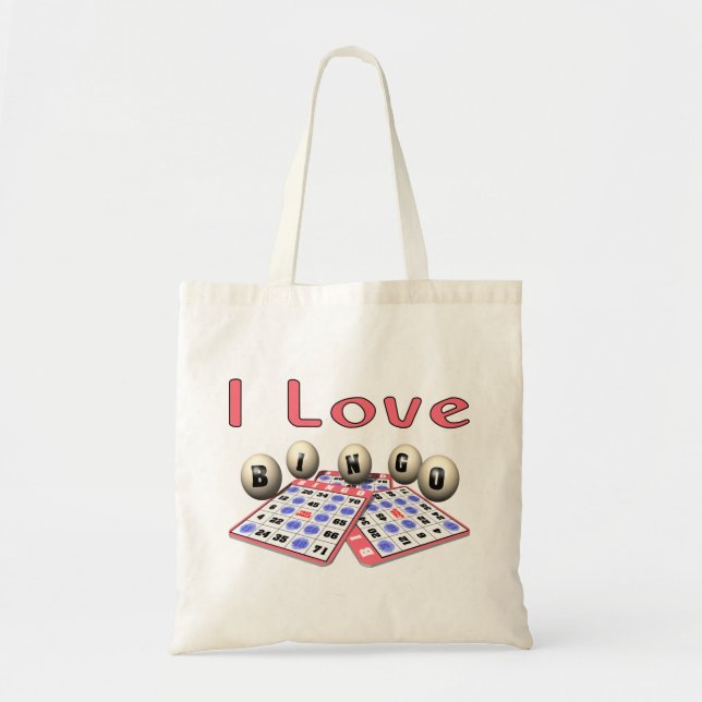 I Liebe-Bingo Tragetasche (Vorne)