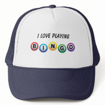 I Liebe Bingo Trucker Hat