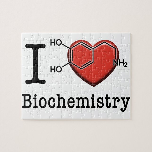 I Liebe-Biochemie Puzzle (Horizontal)
