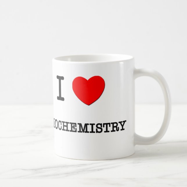 I Liebe BIOCHEMIE Tasse (Rechts)