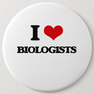 I Liebe-Biologen Button