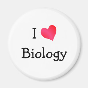 I Liebe Biologie Magnet
